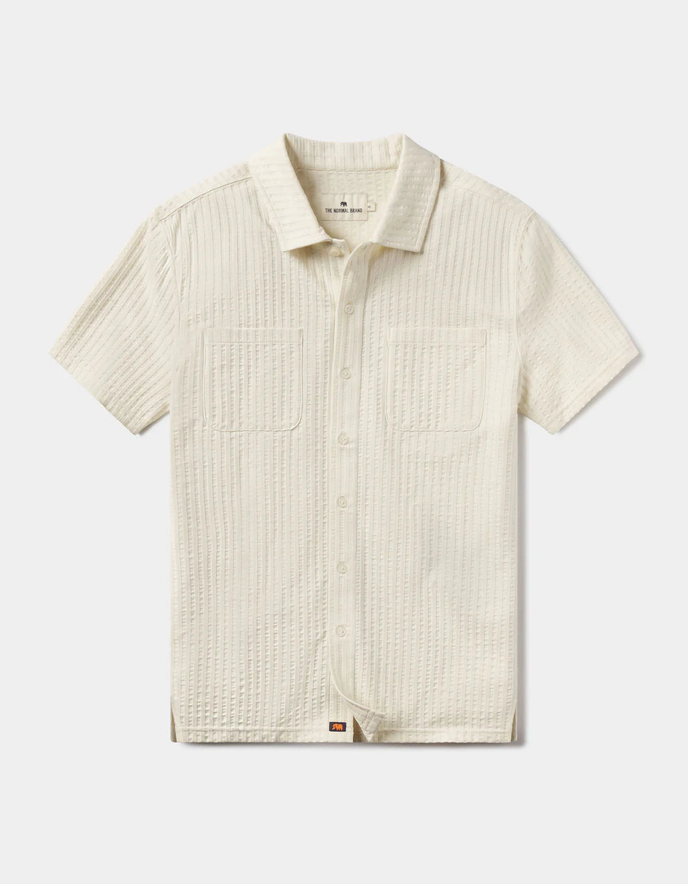 Knit Getaway Button Up - Stone