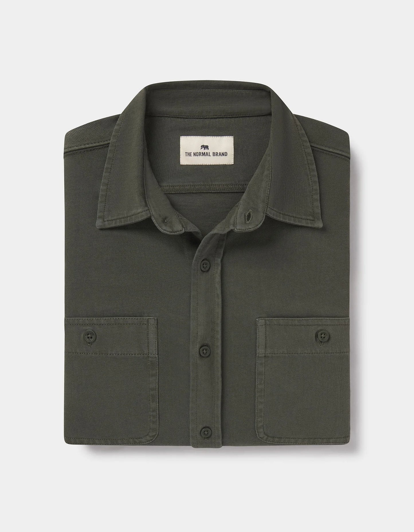 Lennox Jersey Button Up - Alpine