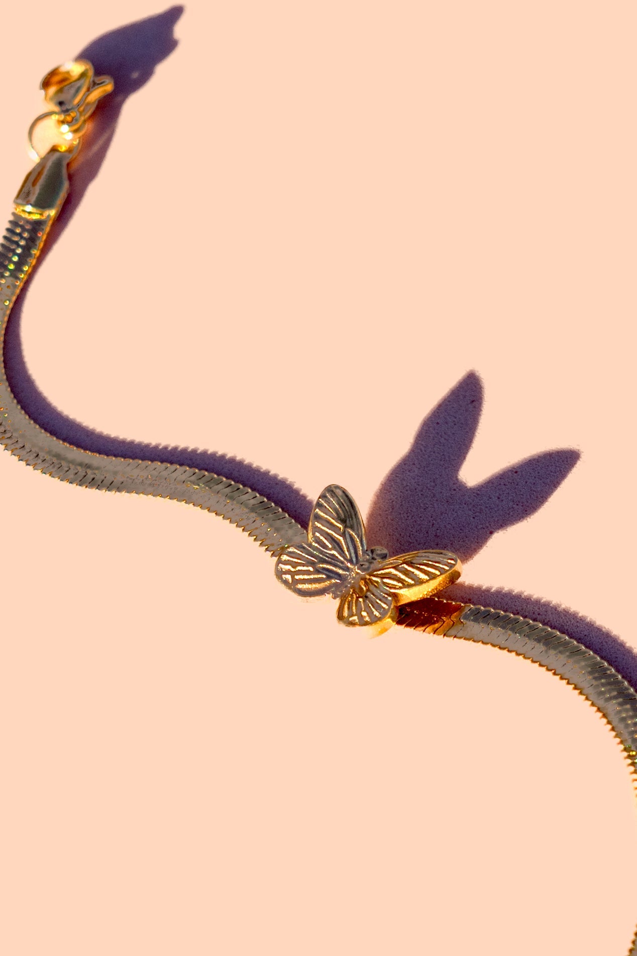 Flutterby Bracelet - 18k Gold Plated