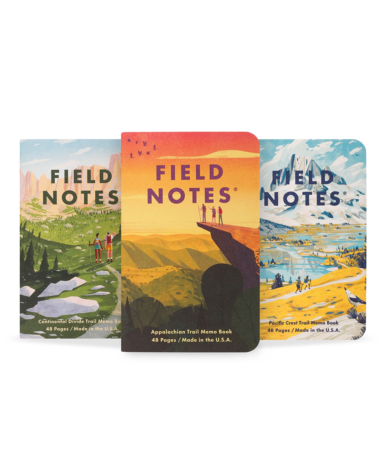3-Pack Explore America Monumental Memo Books - Series B