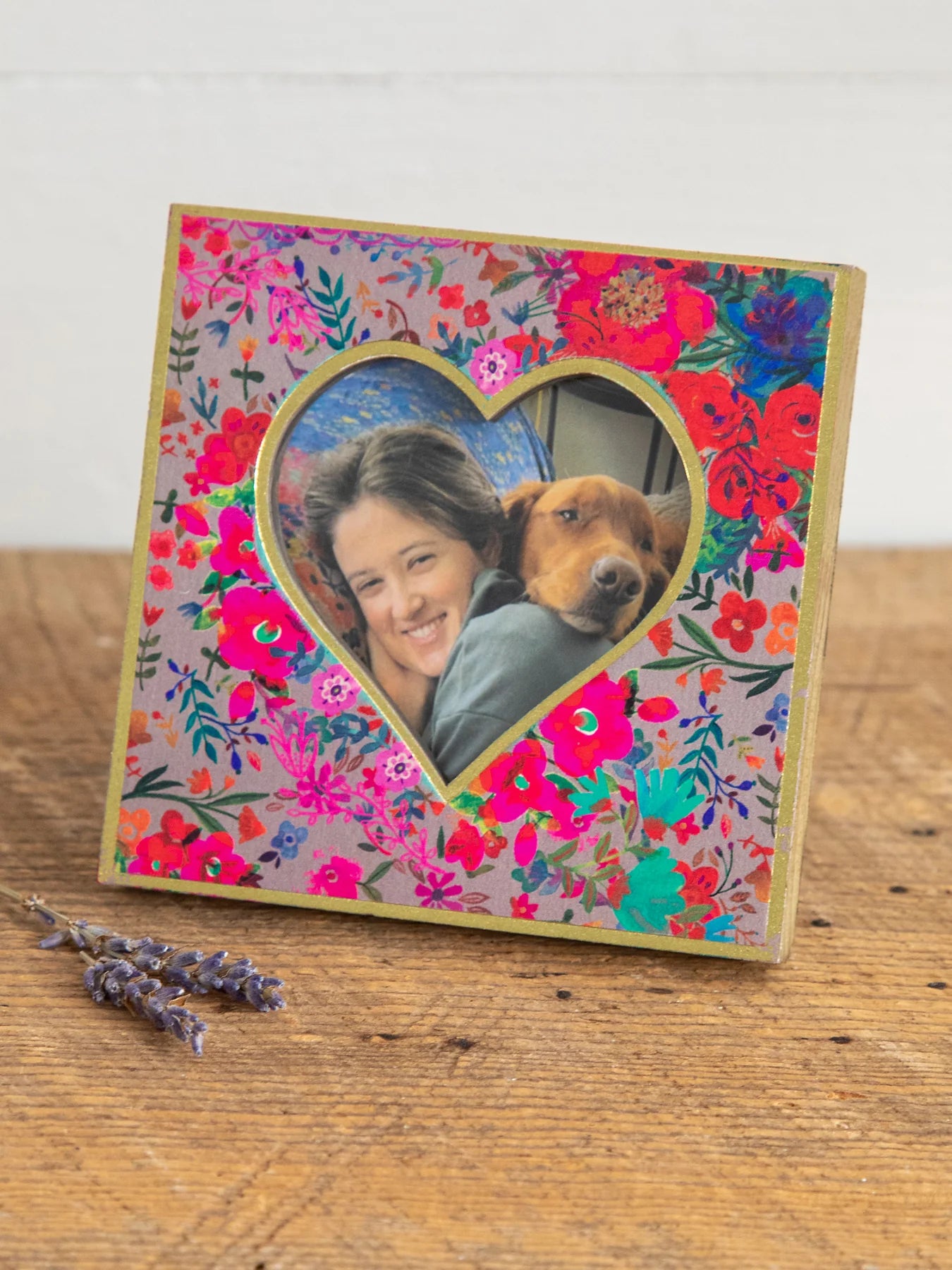 Mini Heart Frame Floral