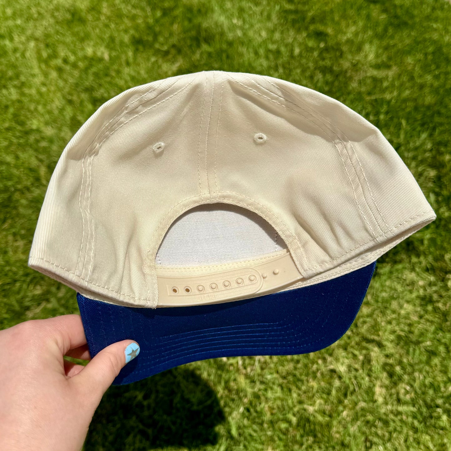 Thunder Bolt Royal Two Tone Hat - Orange