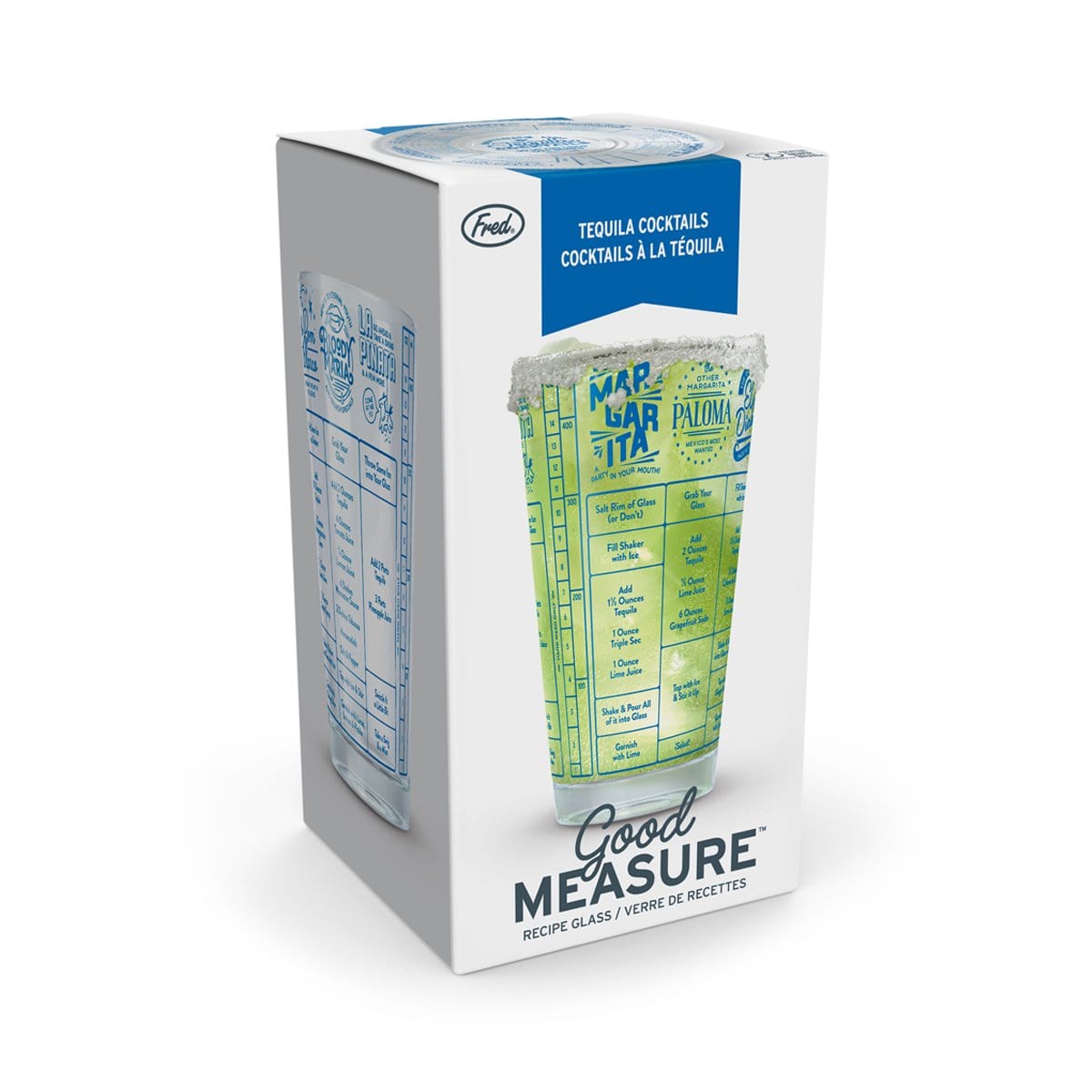 Good Measure - Tequila Recipe Glass