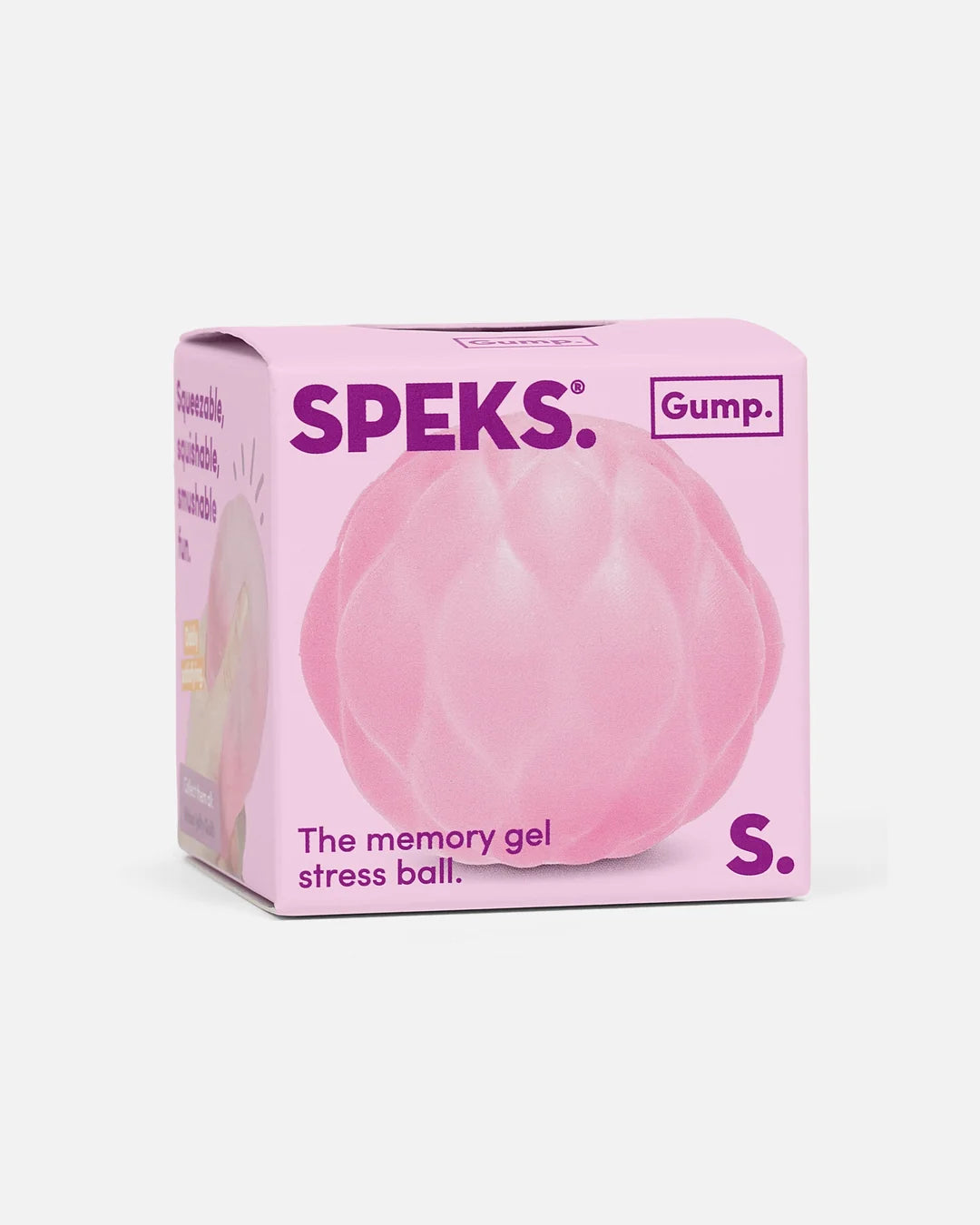 Gump Memory Gel Stress Ball - Surface - Quilt (3 Per Household)