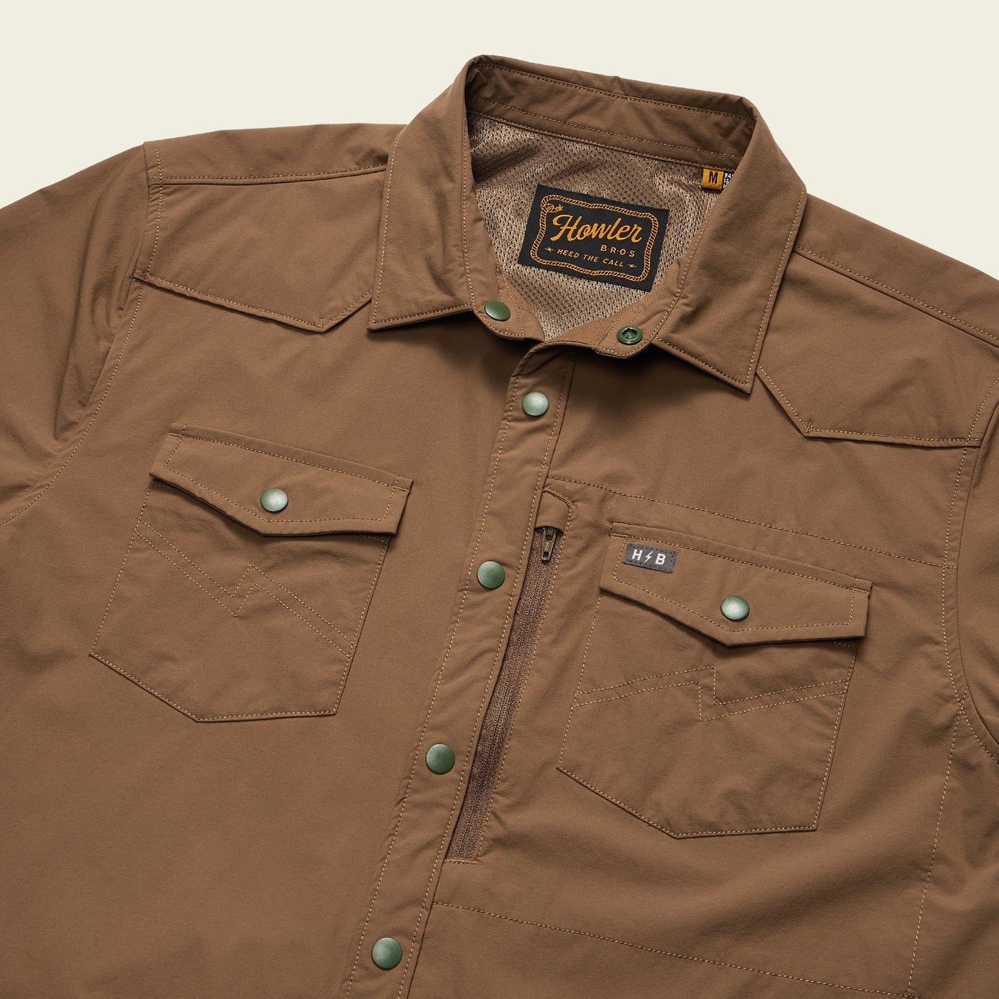 Emerger Tech Shortsleeve : Teak