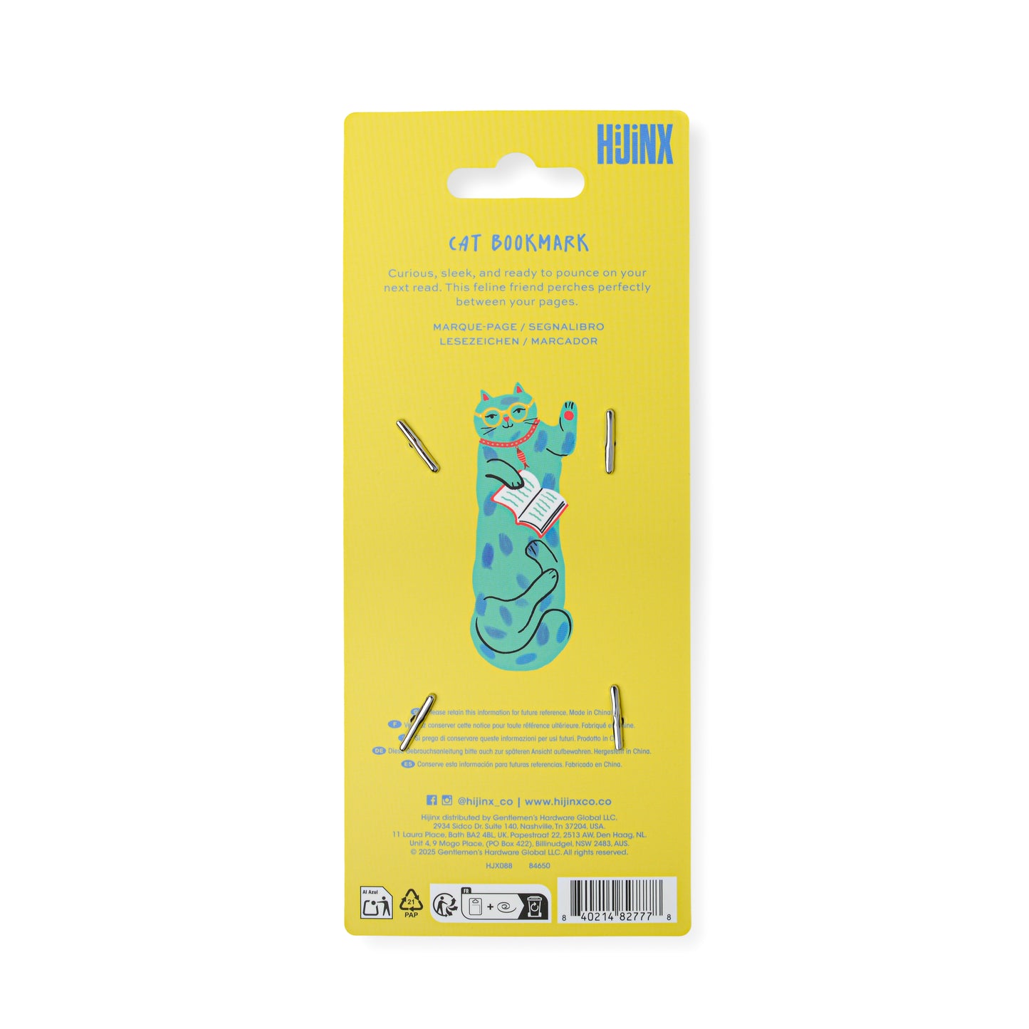Bookmark - Cat