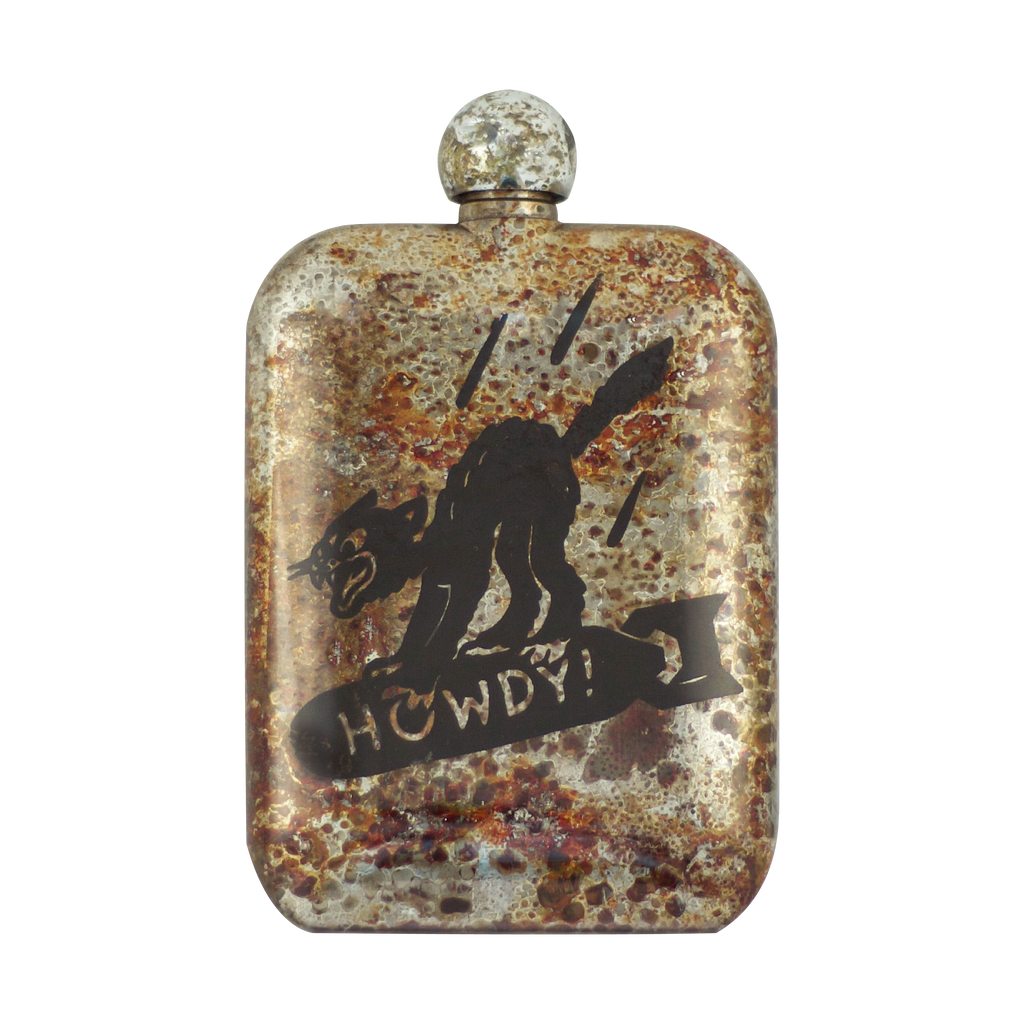 Howdy! Whiskey Flask