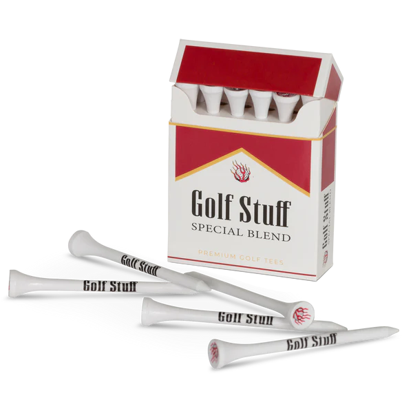Golf Stuff Golf Tees Single Pack - Red