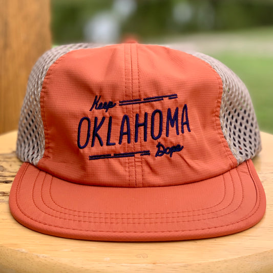 Keep Oklahoma Dope Hat - Orange