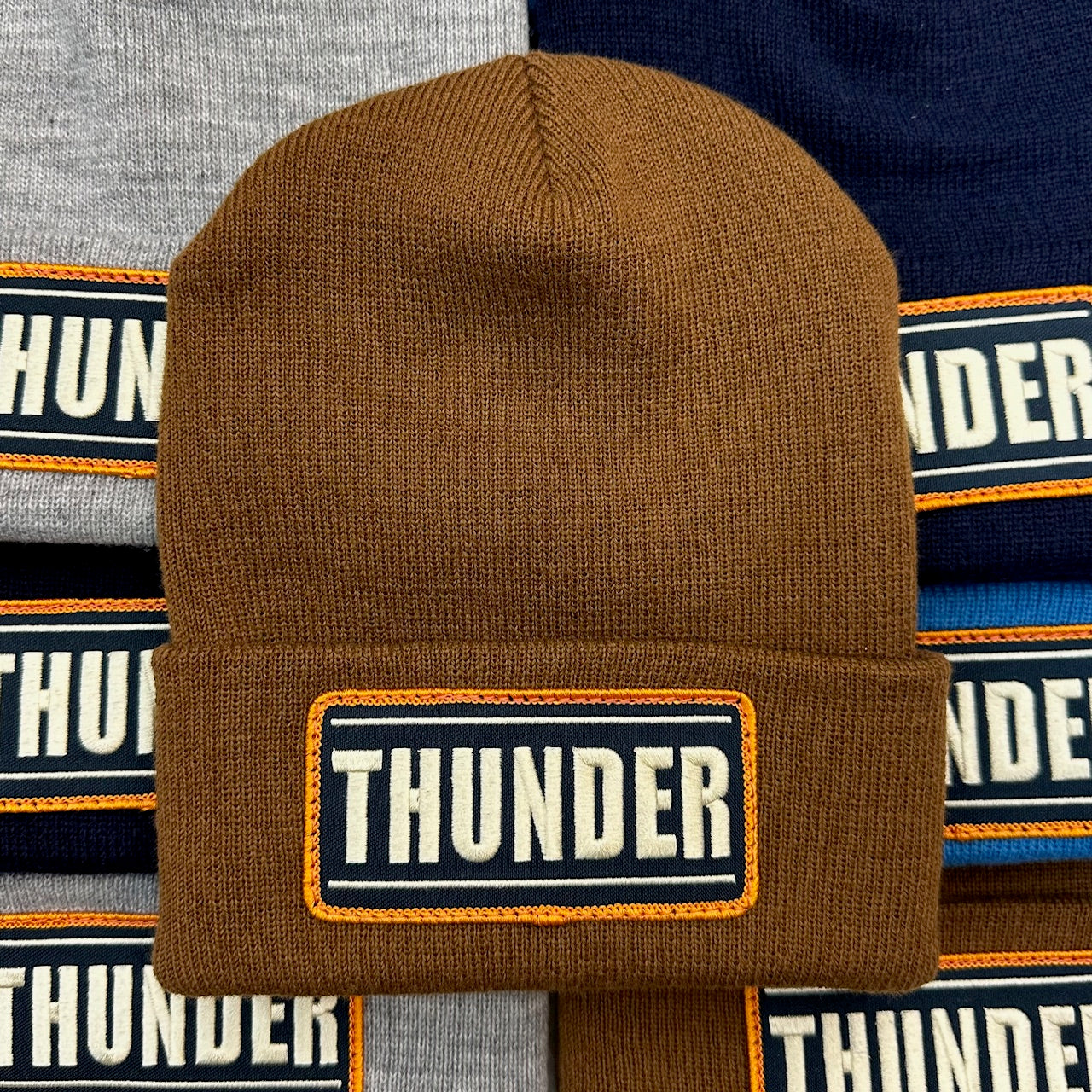 OKC/Thunder Patch Beanie
