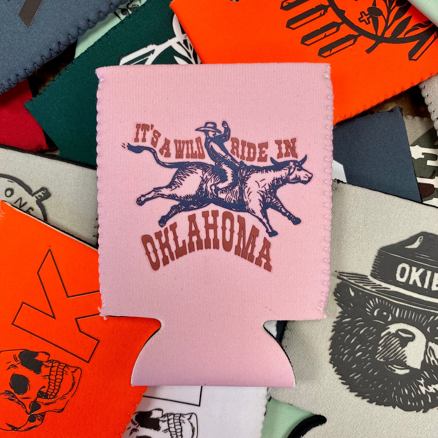 Wild Ride in Oklahoma Koozie