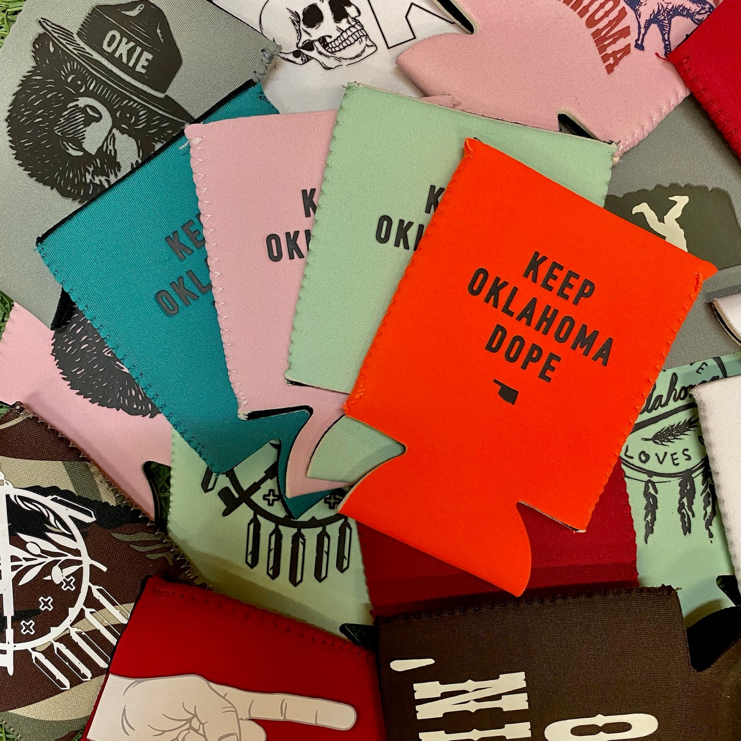 Keep Oklahoma Dope Koozie