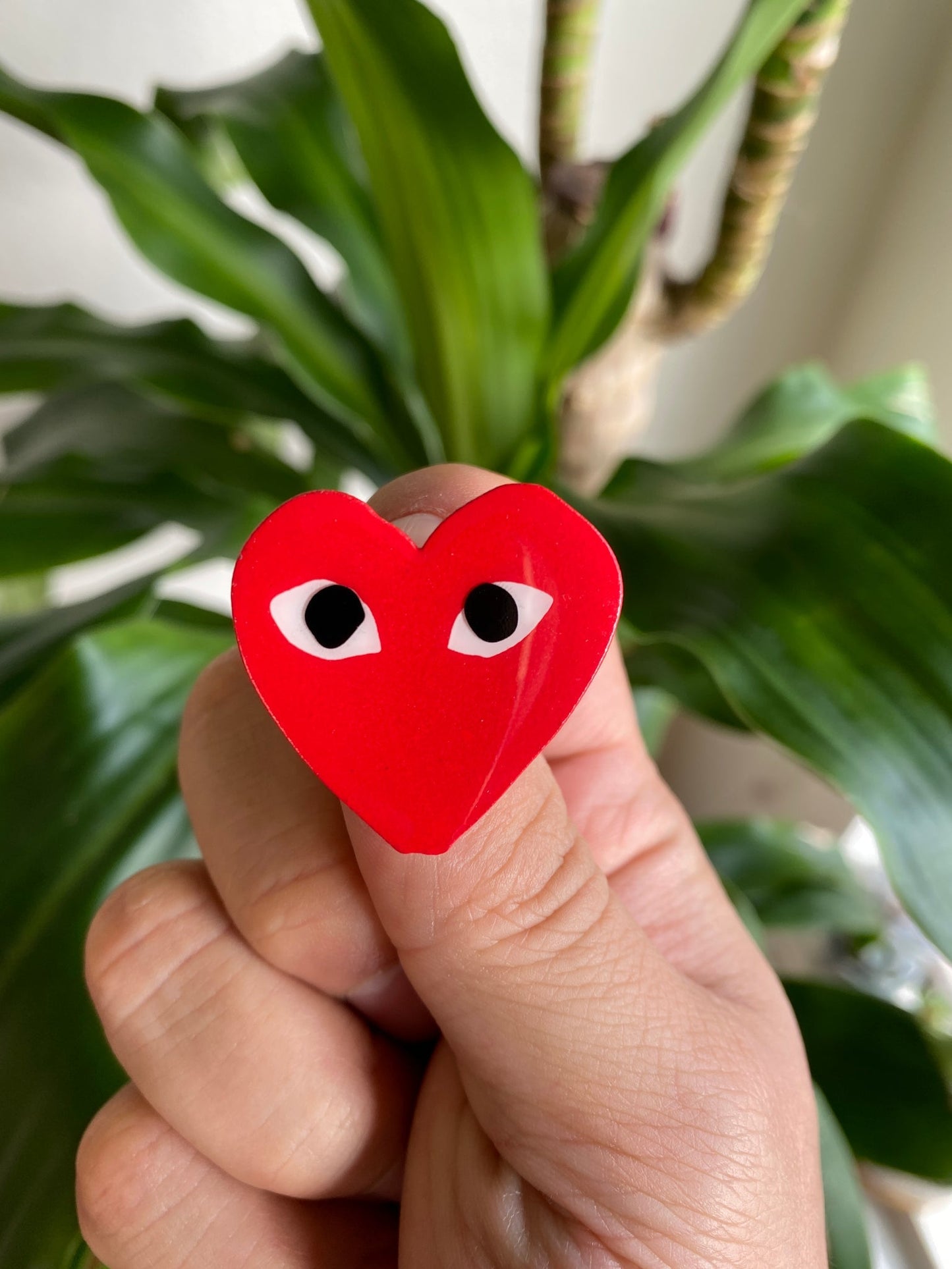 CDG Heart Enamel Pin