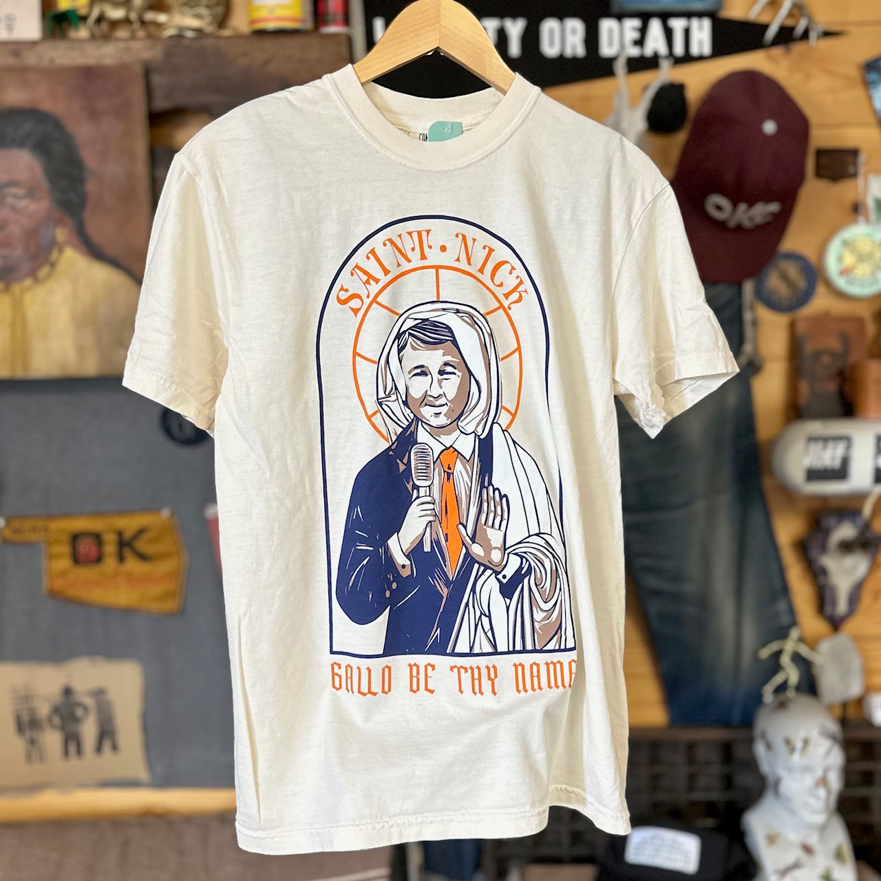 Saint Nick Tee - Ivory
