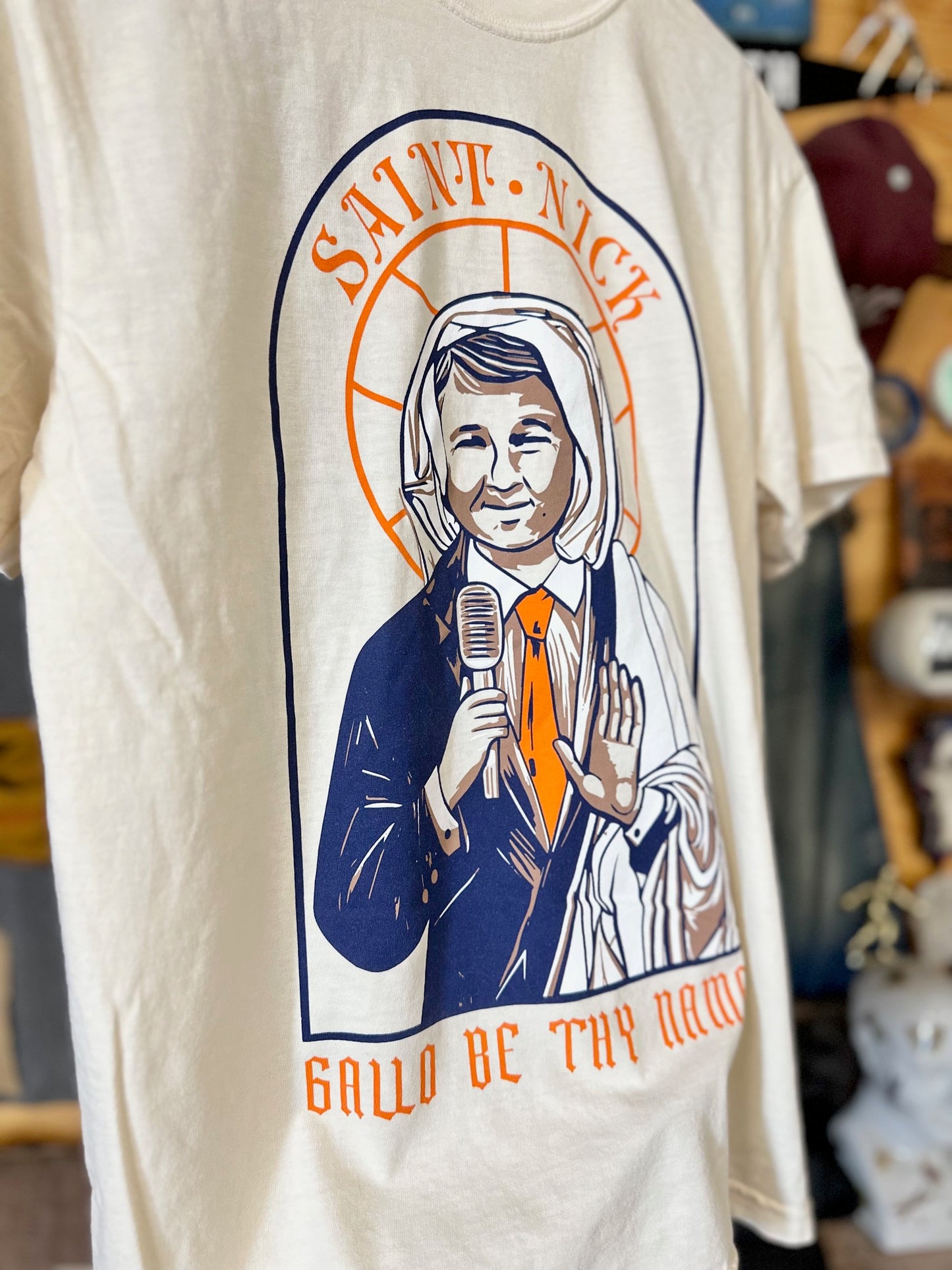Saint Nick Tee - Ivory