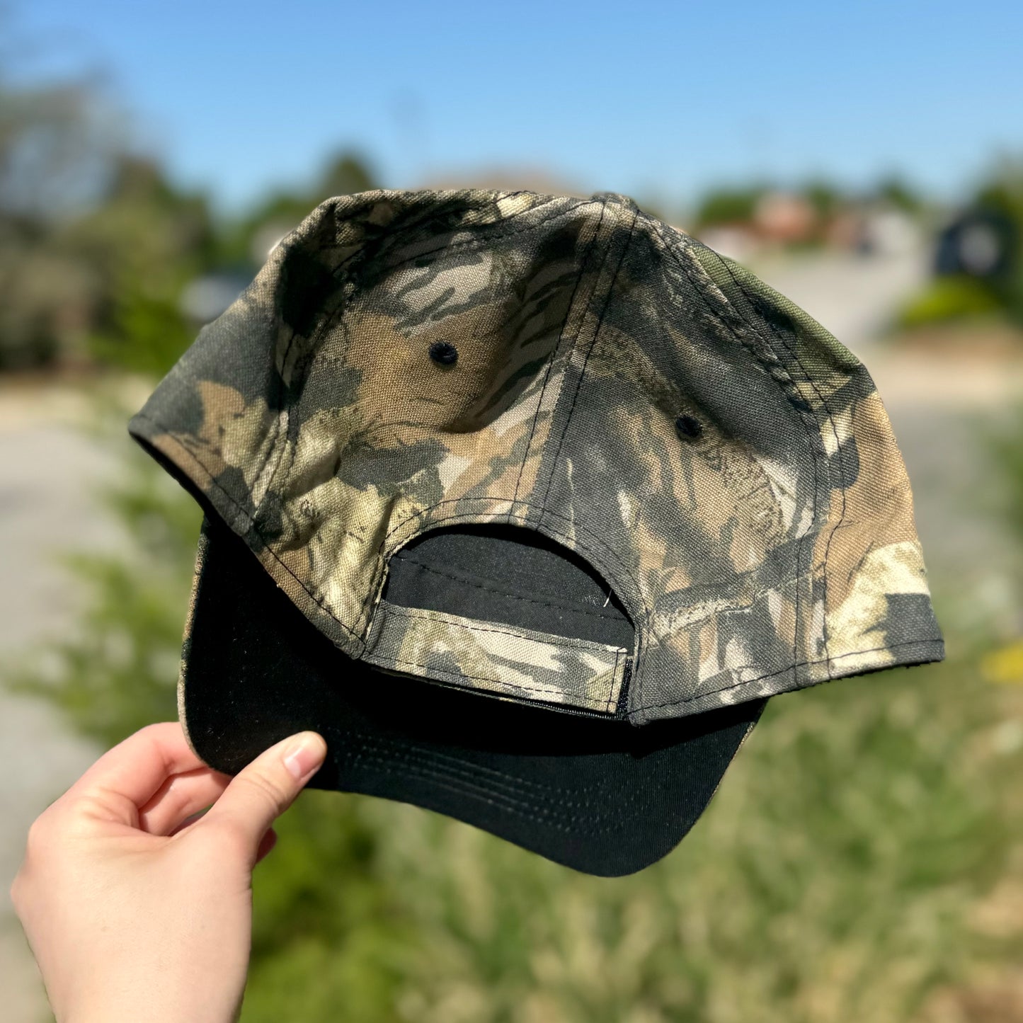 Thunder Bolt Camo Hat