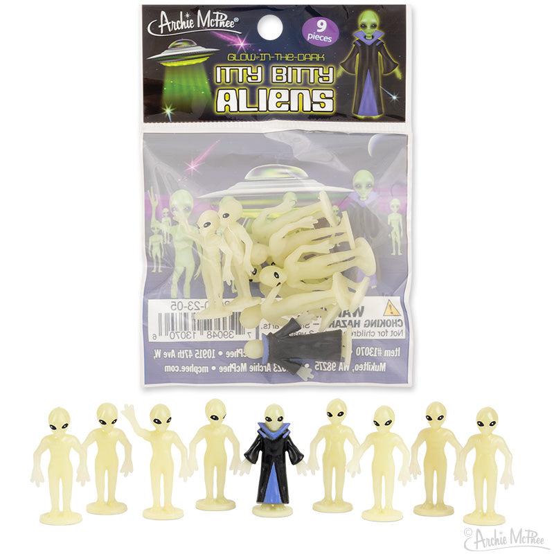 Itty Bitty Aliens - Bag of 9