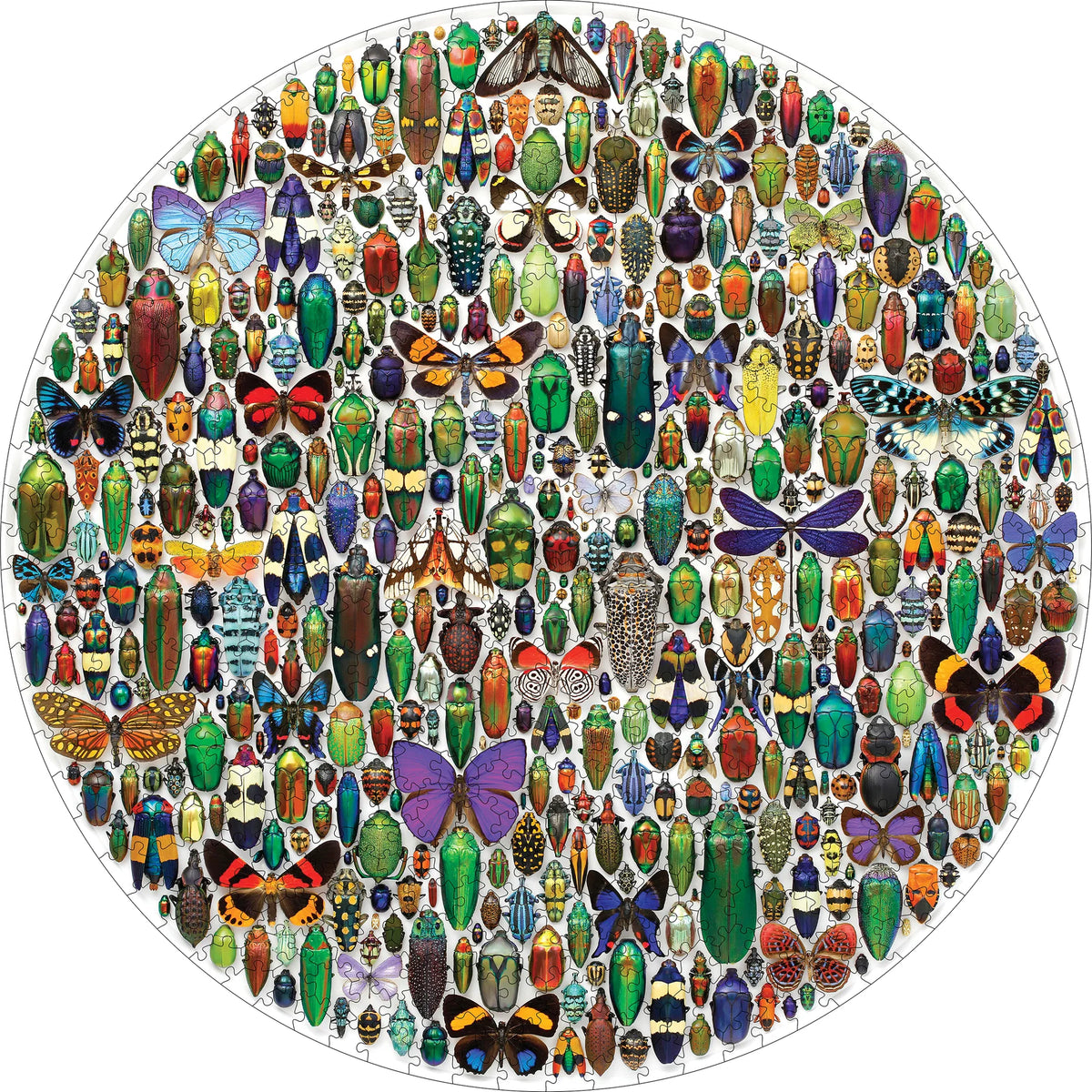 Christopher Marley: Macrocosm 500-Piece Circular Jigsaw Puzzle