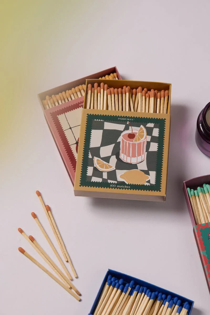 Jumbo Boxed Matches - Cocktail