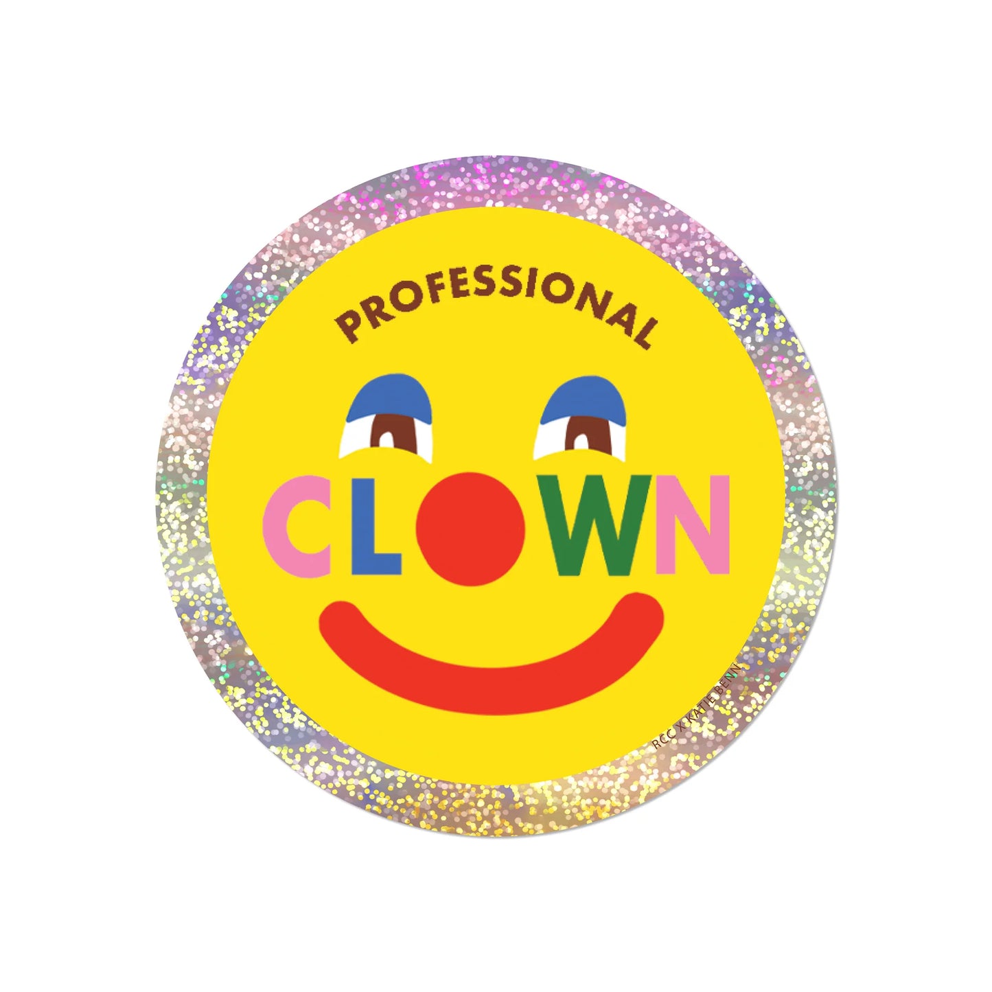 Professional Clown Sticker
