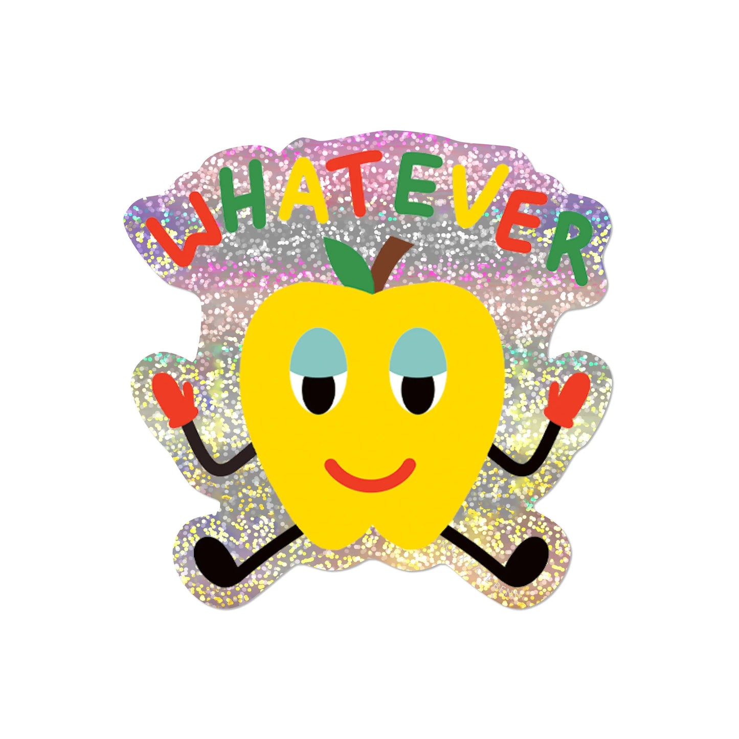 Whatever Apple Sticker