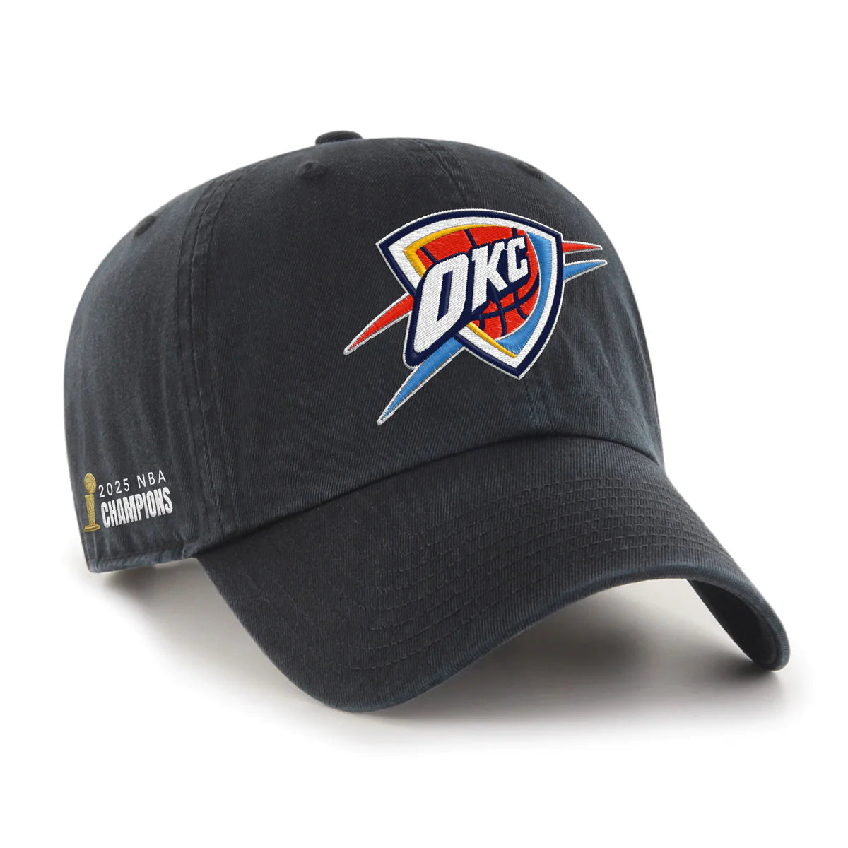 OKC Thunder Champion w/ Side Emblem - Black