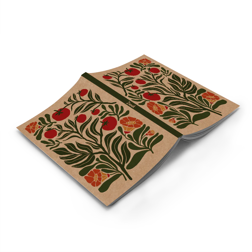 Tomatoes Kraft Classic Layflat Notebook