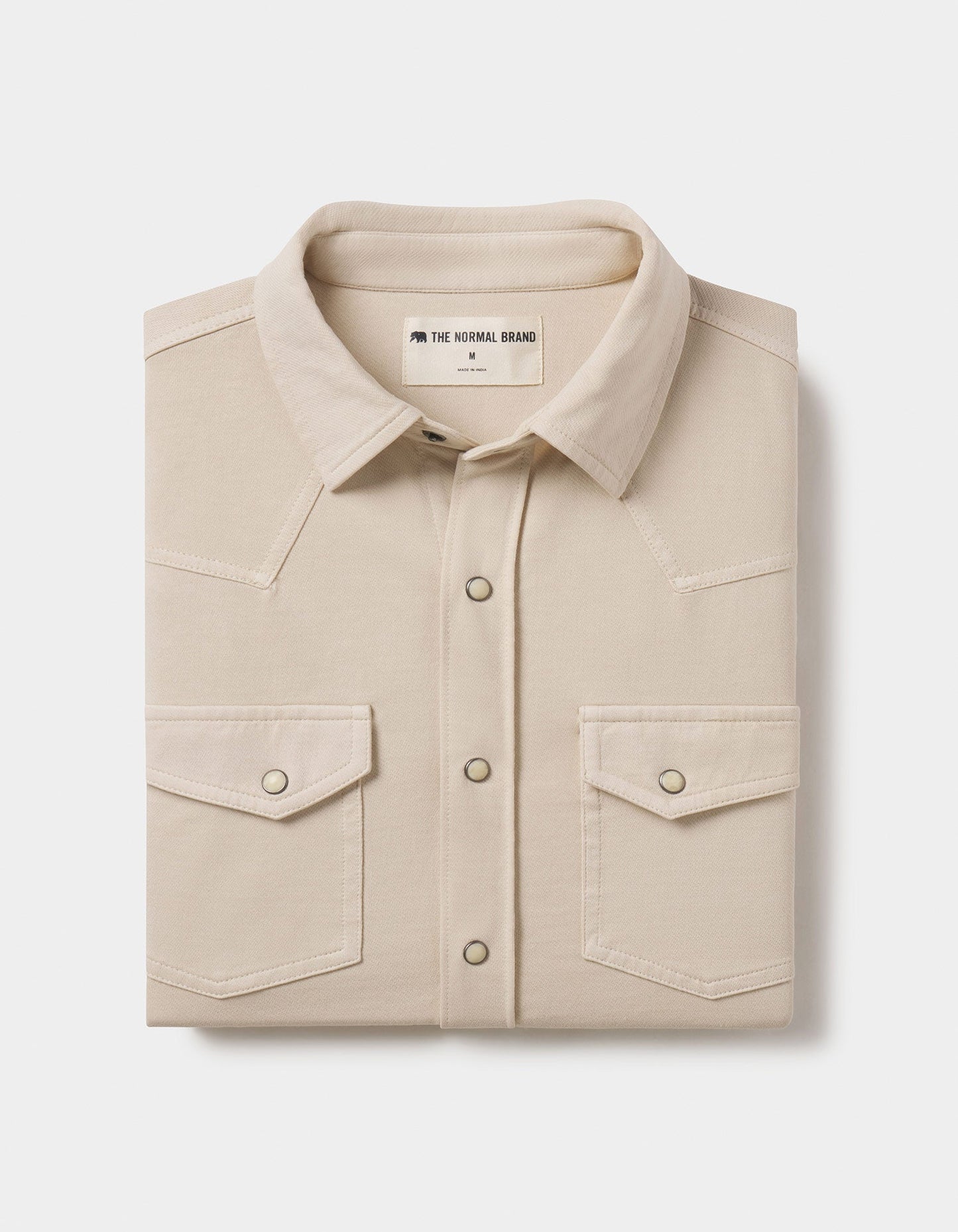 Tentoma Western Shirt - Bone