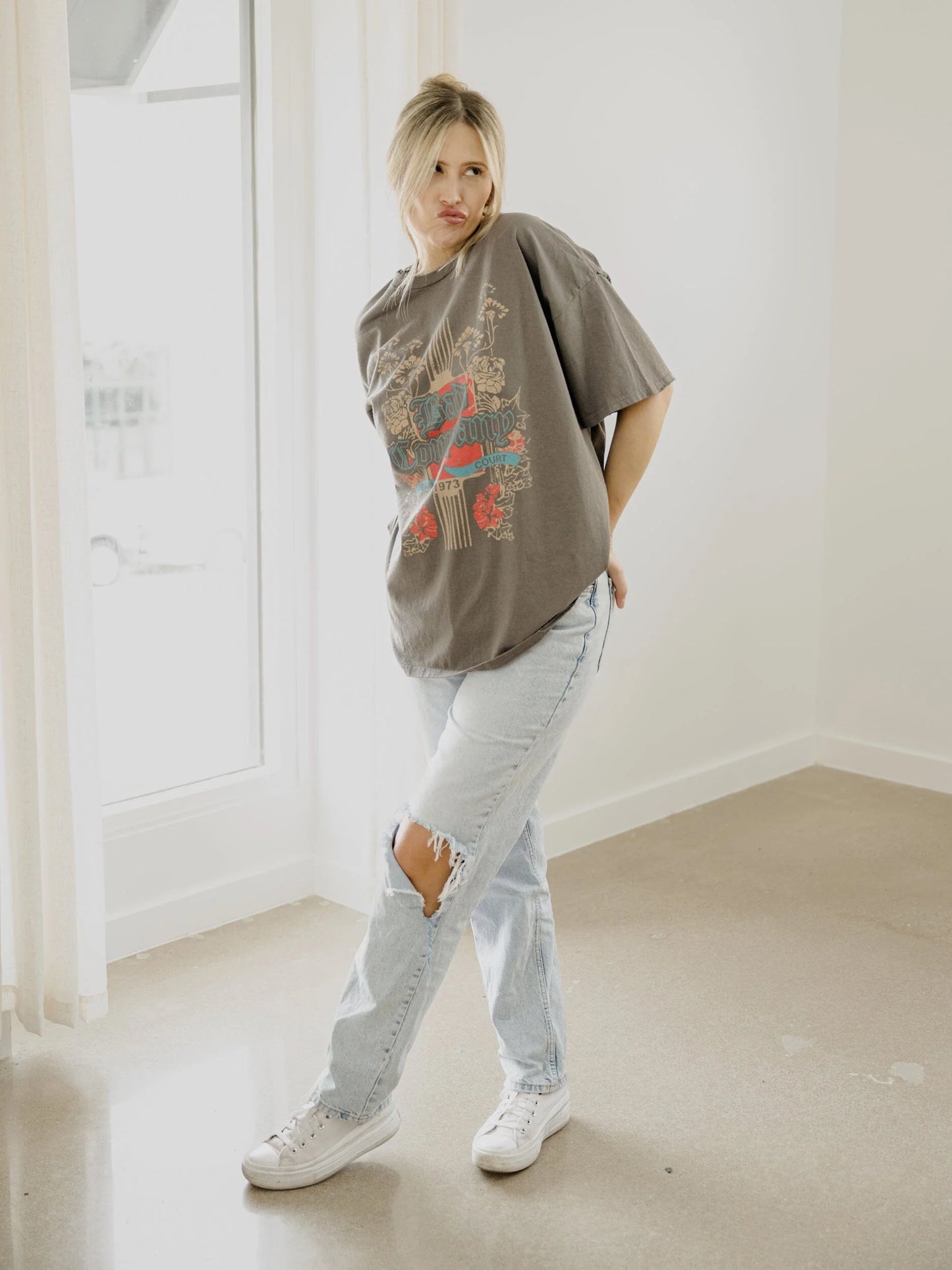 Bad Company Earls Court Tee - Charcoal