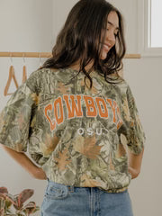 OSU Cowboys Filled Gault Camo Tee