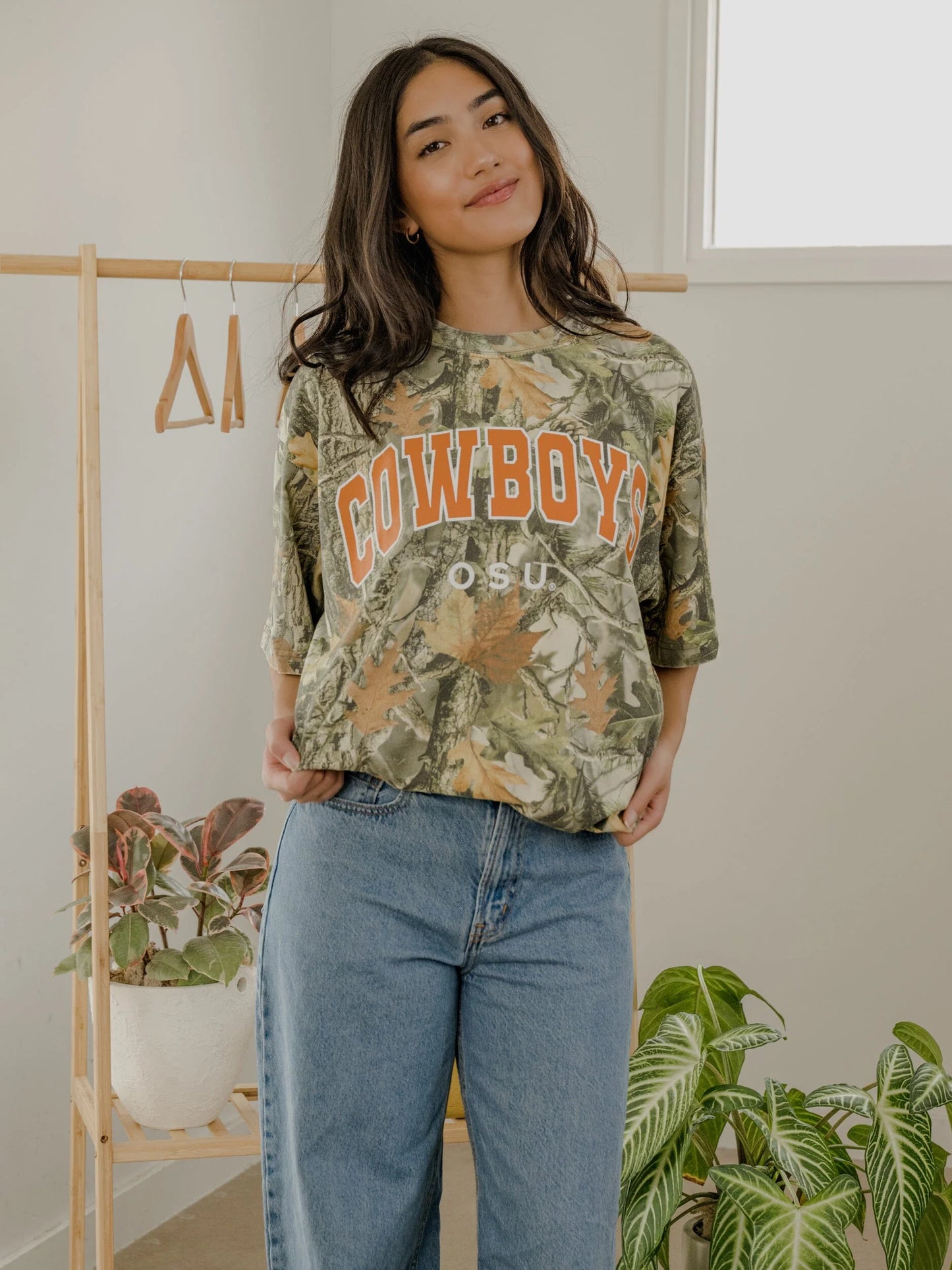 OSU Cowboys Filled Gault Camo Tee