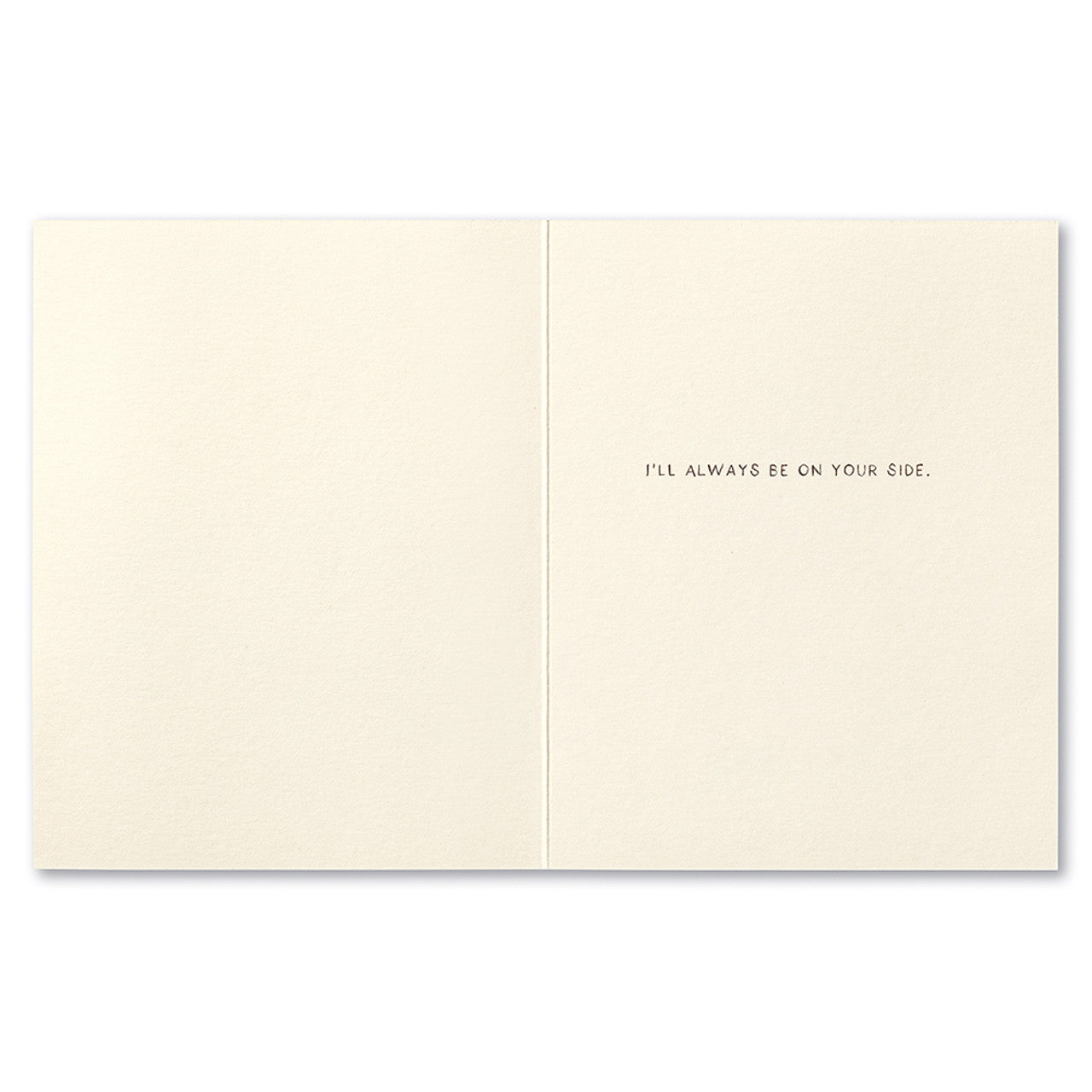 I'm Not Going Anywhere Card