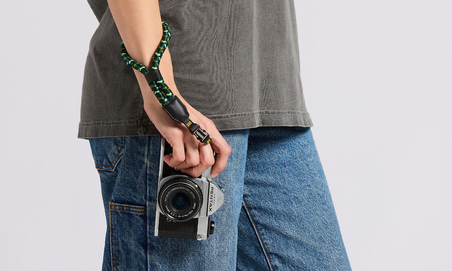 Rope Wrist Loop - Backwoods Green