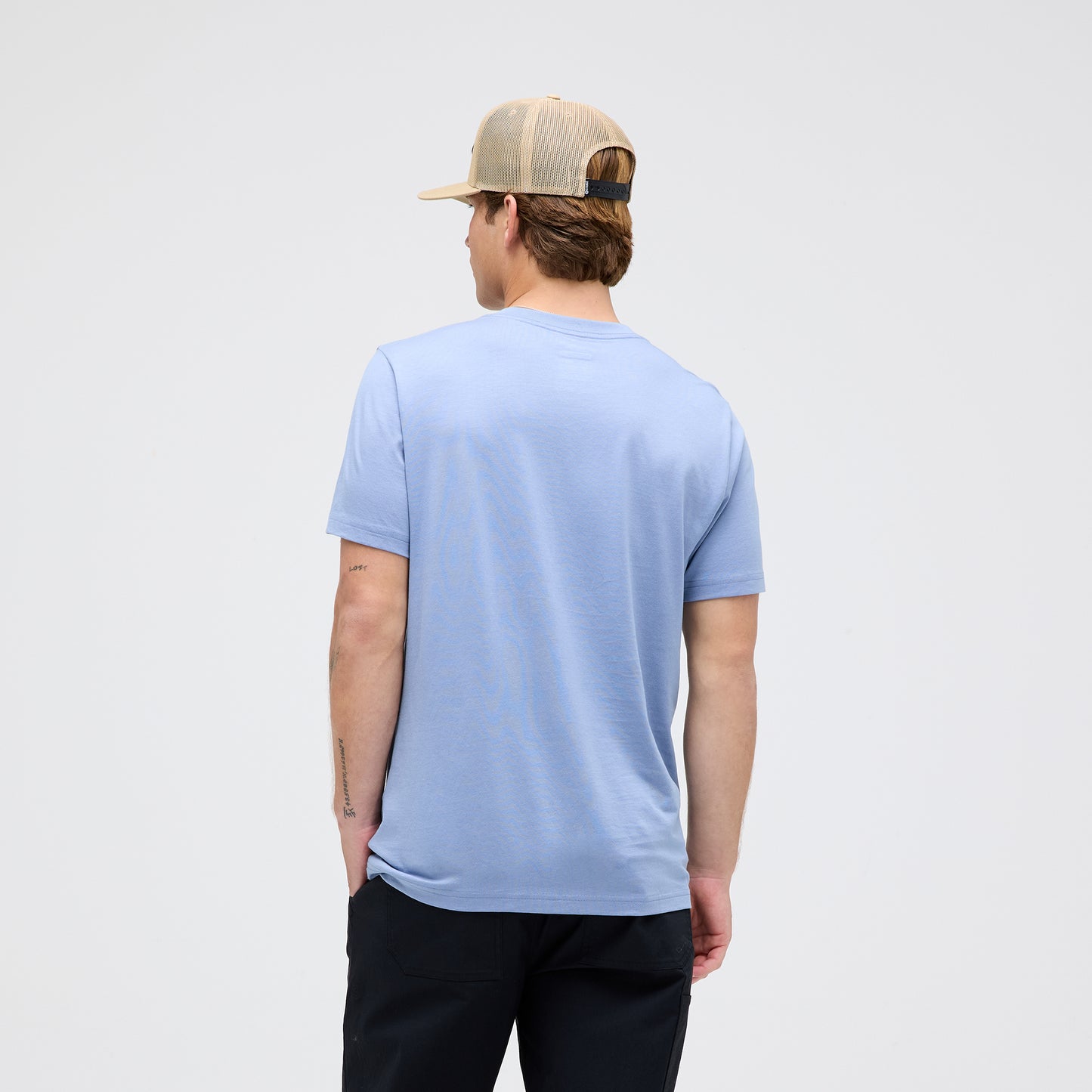 Butter Blend SS Tee - Stone Blue