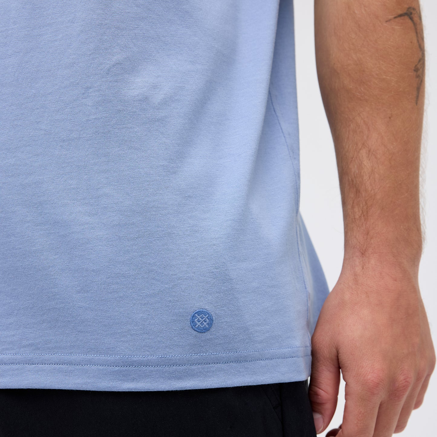 Butter Blend SS Tee - Stone Blue