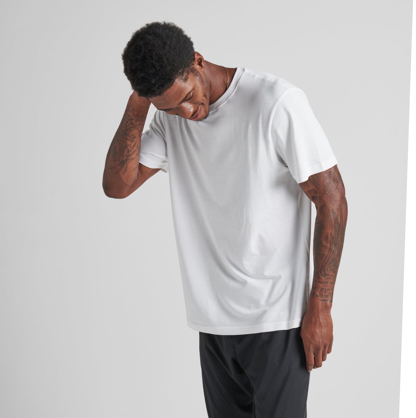 Butter Blend SS Tee - White