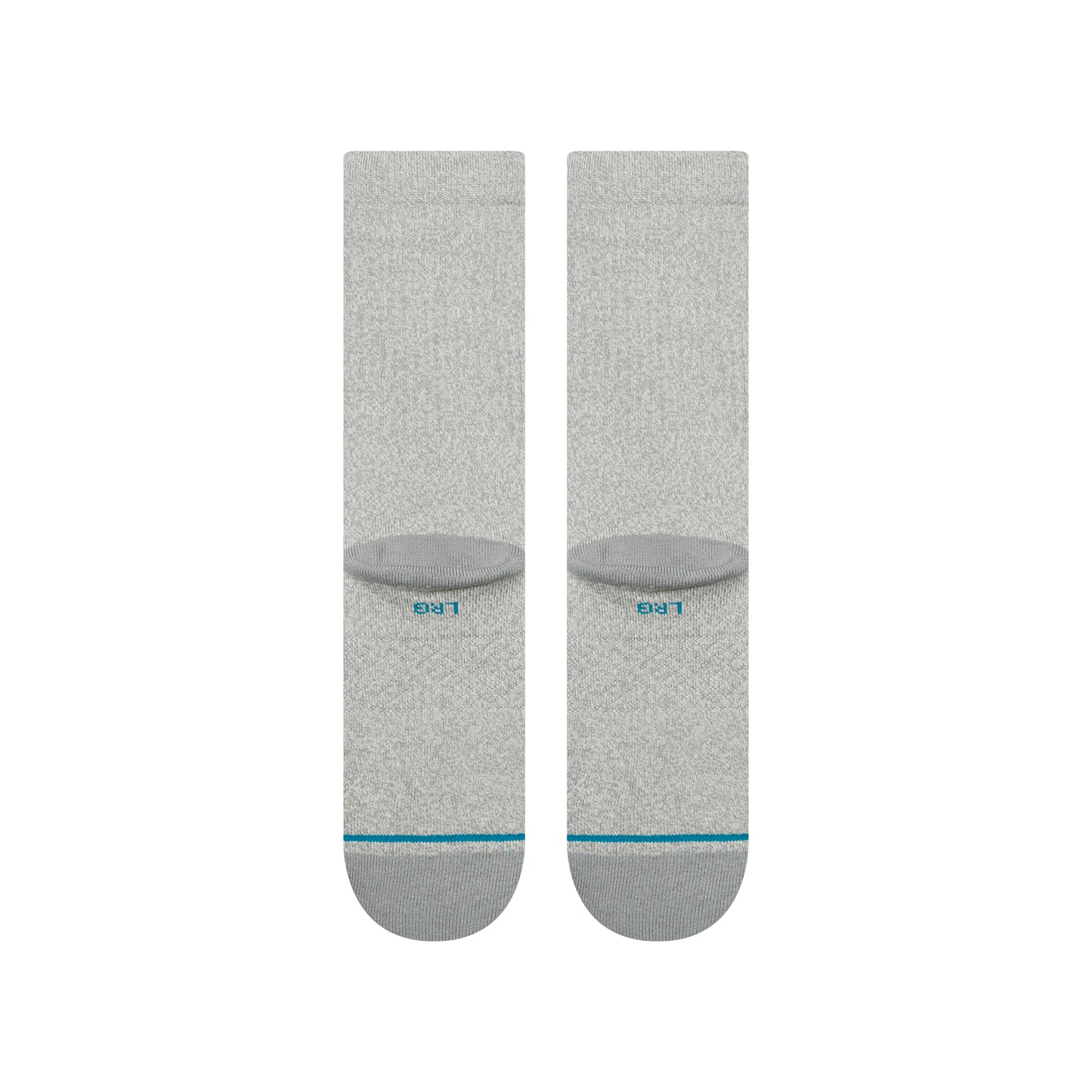 Icon Crew Socks - Grey Heather