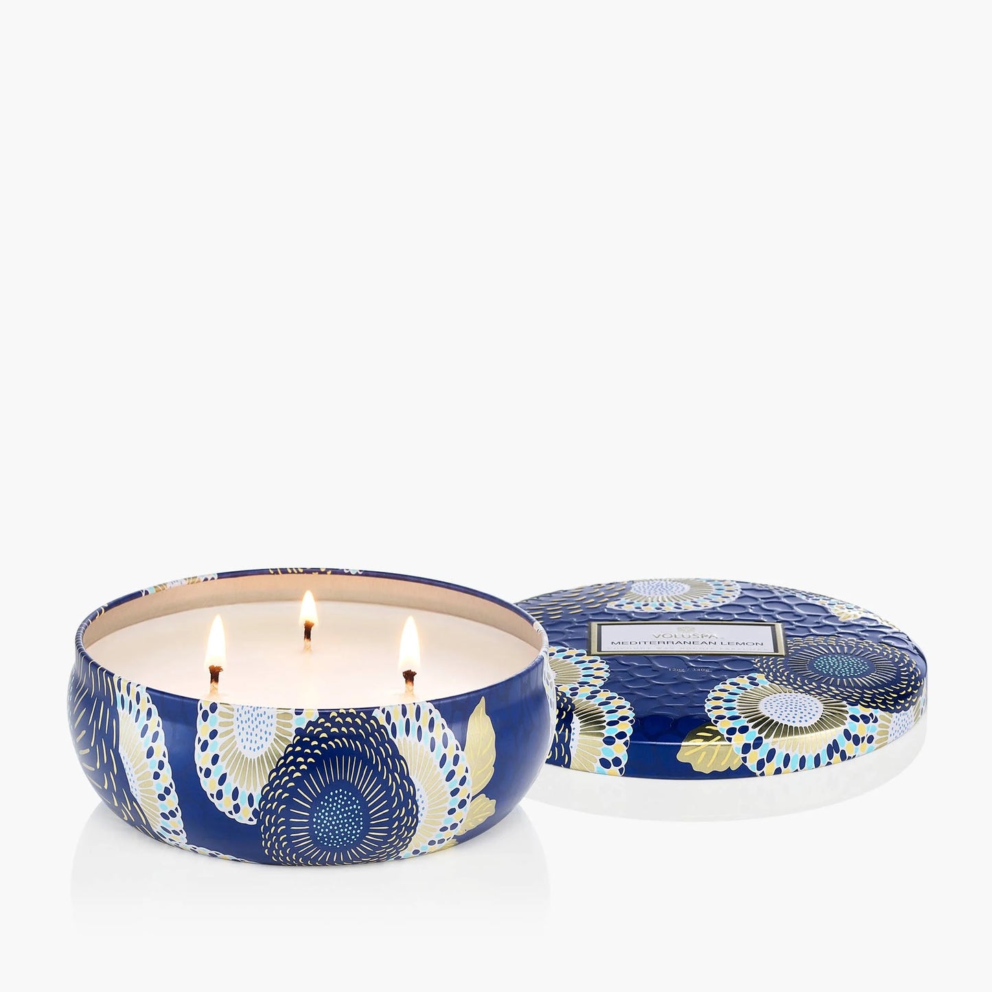 Mediterranean Lemon 3 Wick Tin