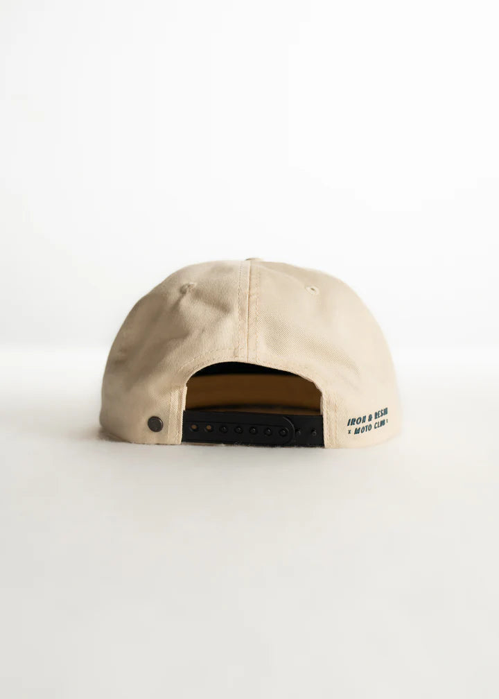 Moto Club Hat - Natural