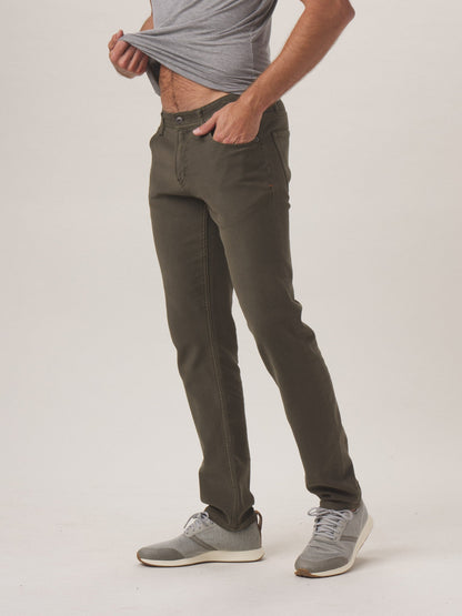 Comfort Terry Pant - Olive