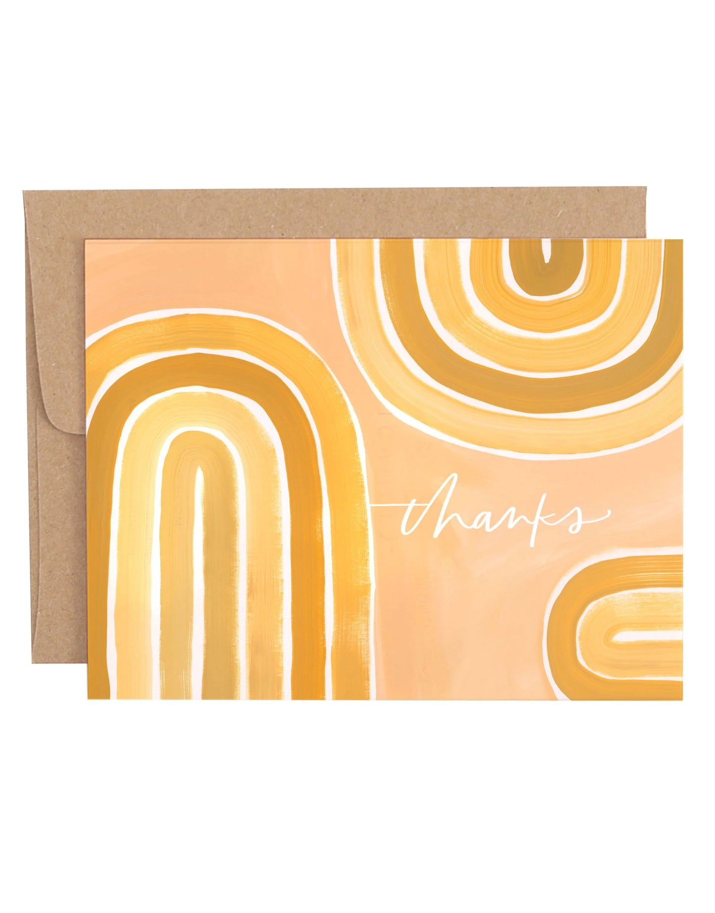Arches Thanks Greeting Card