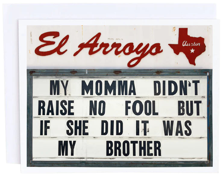 My Momma Card