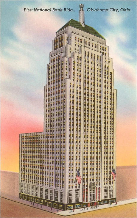 First National Bank Magnet