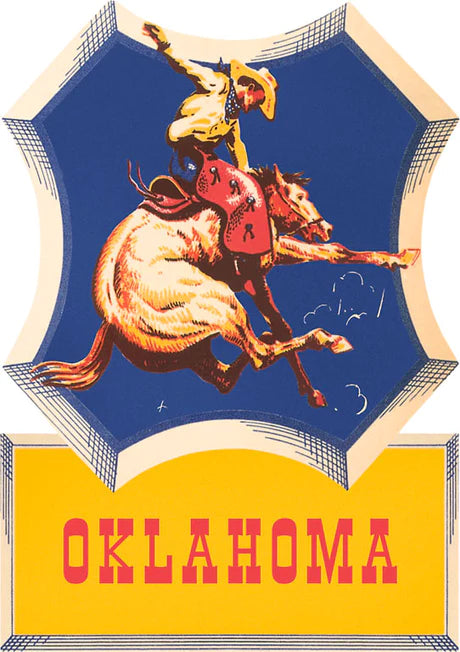 Bronco Rider Postcard