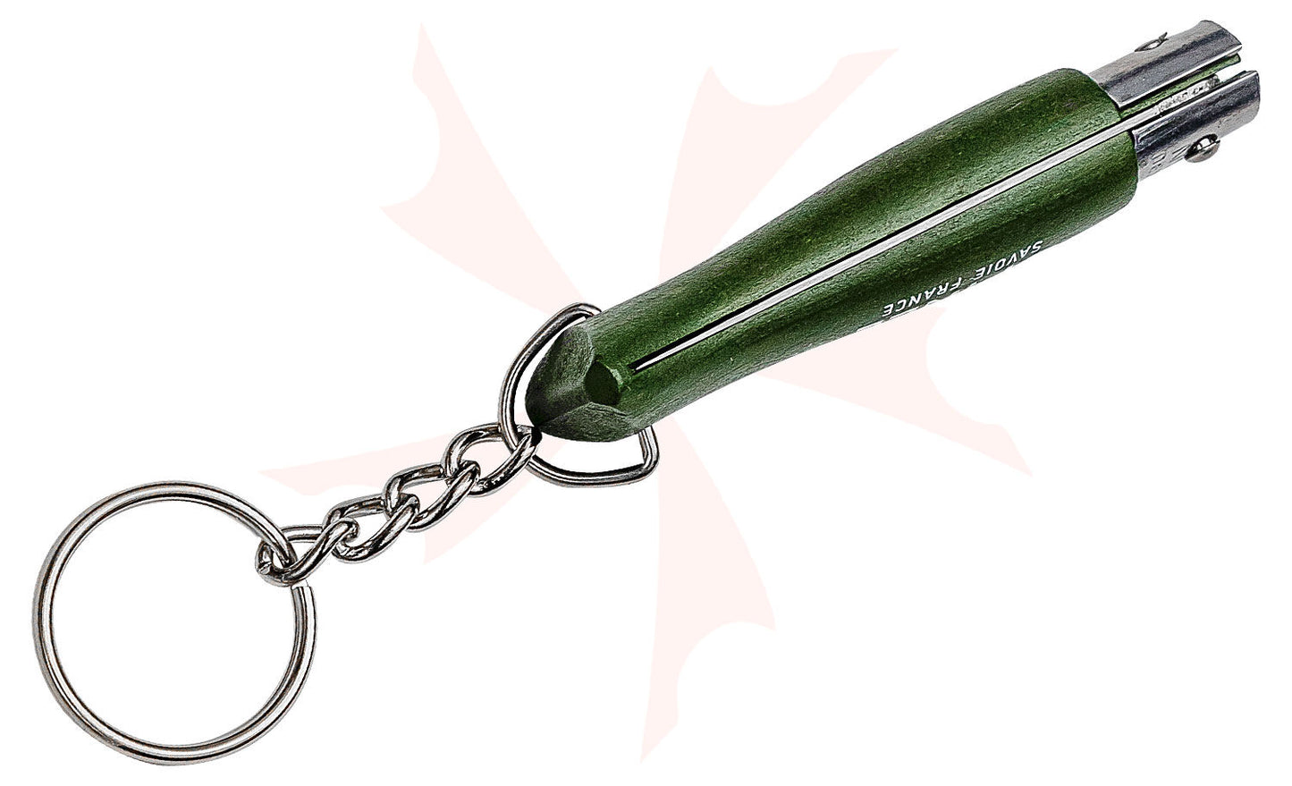 No.04 Stainless Steel Folding Knife - Forest Green