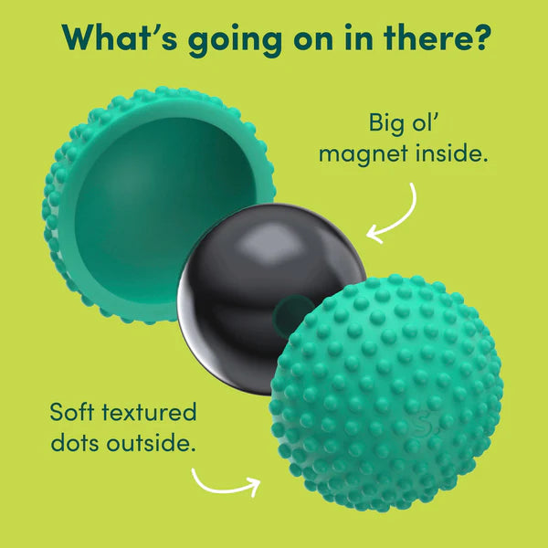 Odds Silicone Magnets - Green Dots