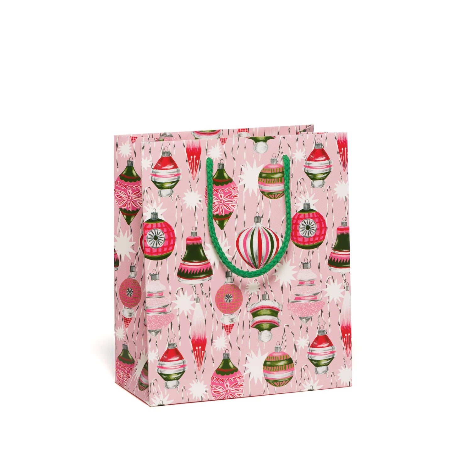 Retro Ornaments Gift Bag - Medium
