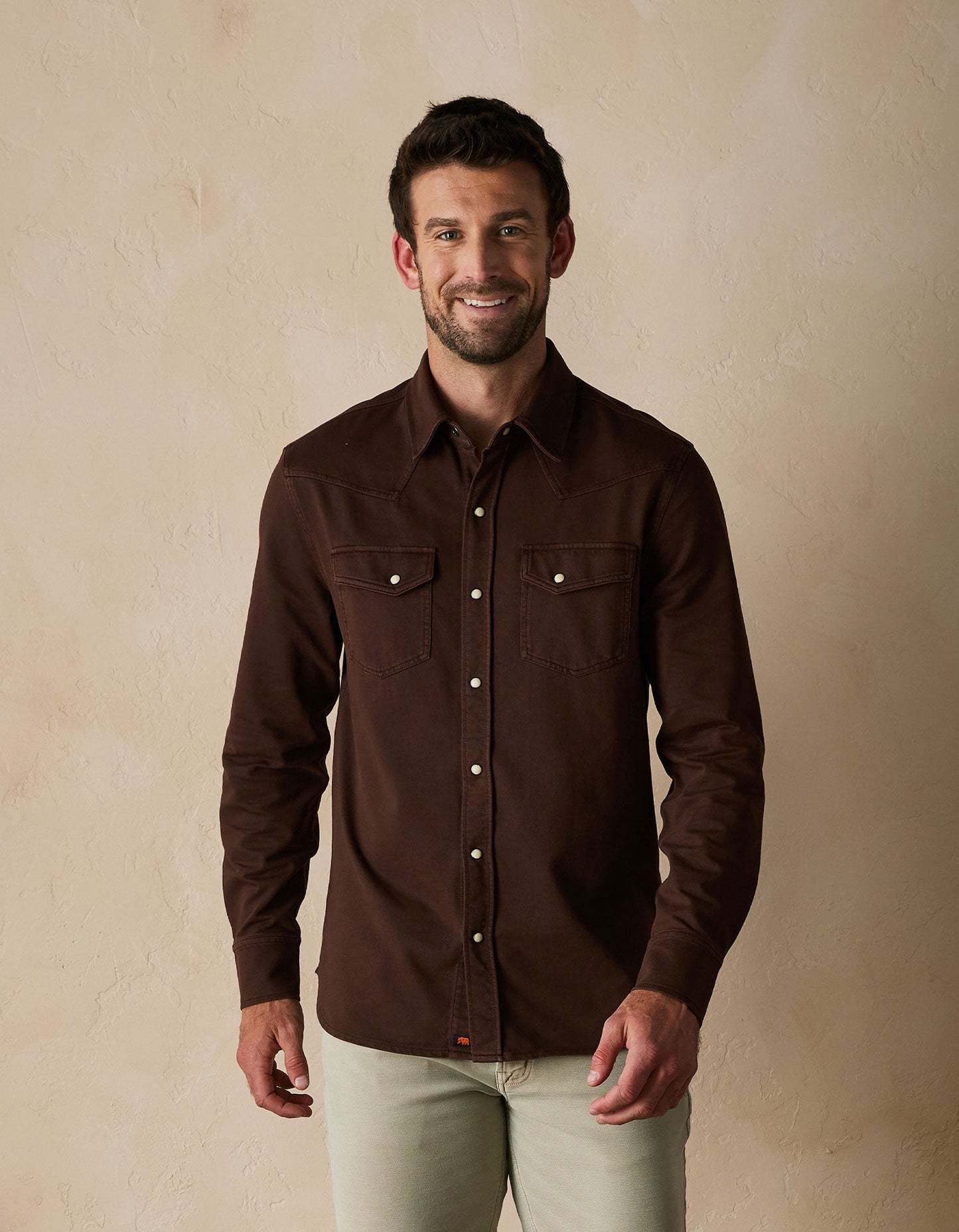 Tentoma Western Shirt - Chestnut