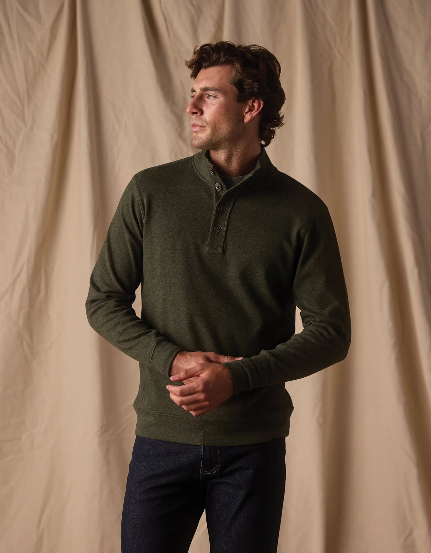 Puremeso Button Popover - Olive