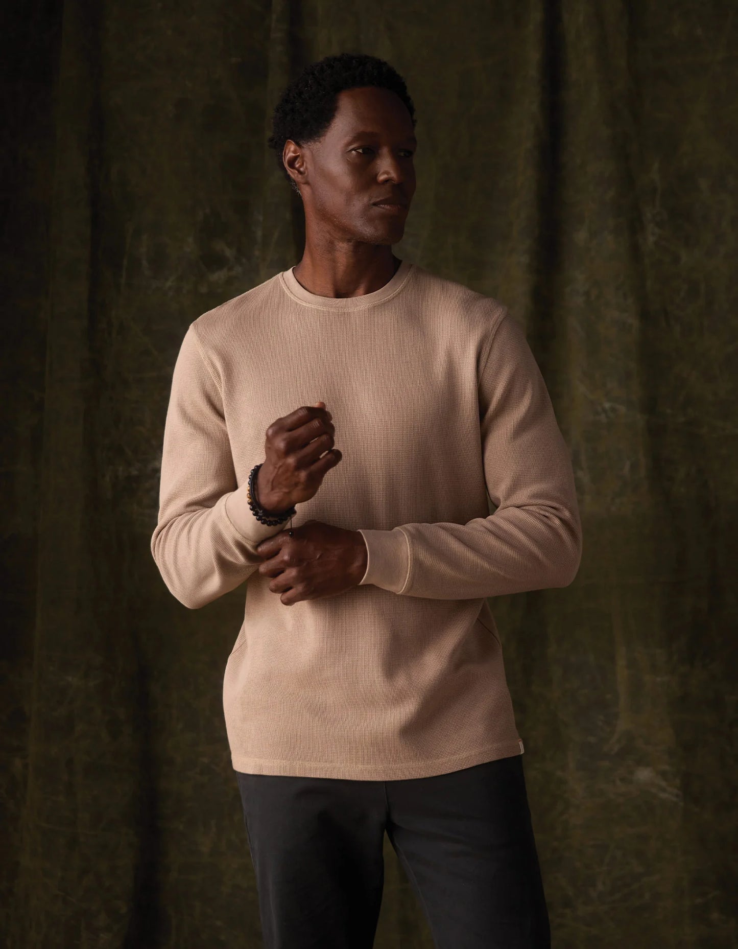Vintage Thermal Crew - Mink
